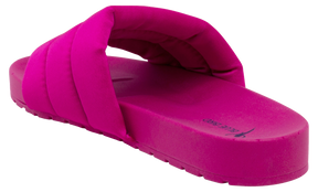 Satin Pink Slide - Blue Bird Shoes 