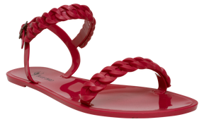 Pink Jelly Flat - Blue Bird Shoes 