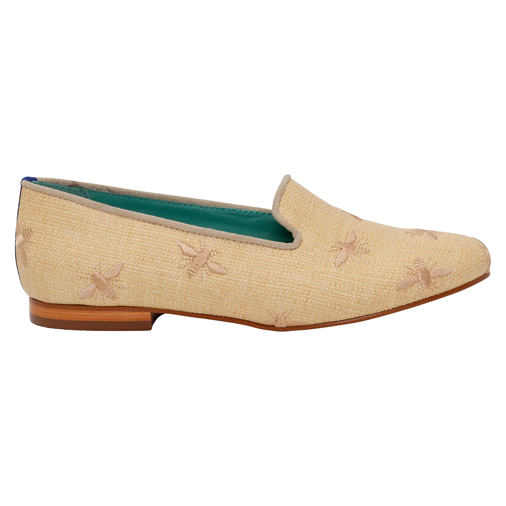 Bees Nude Loafer - Blue Bird Shoes 