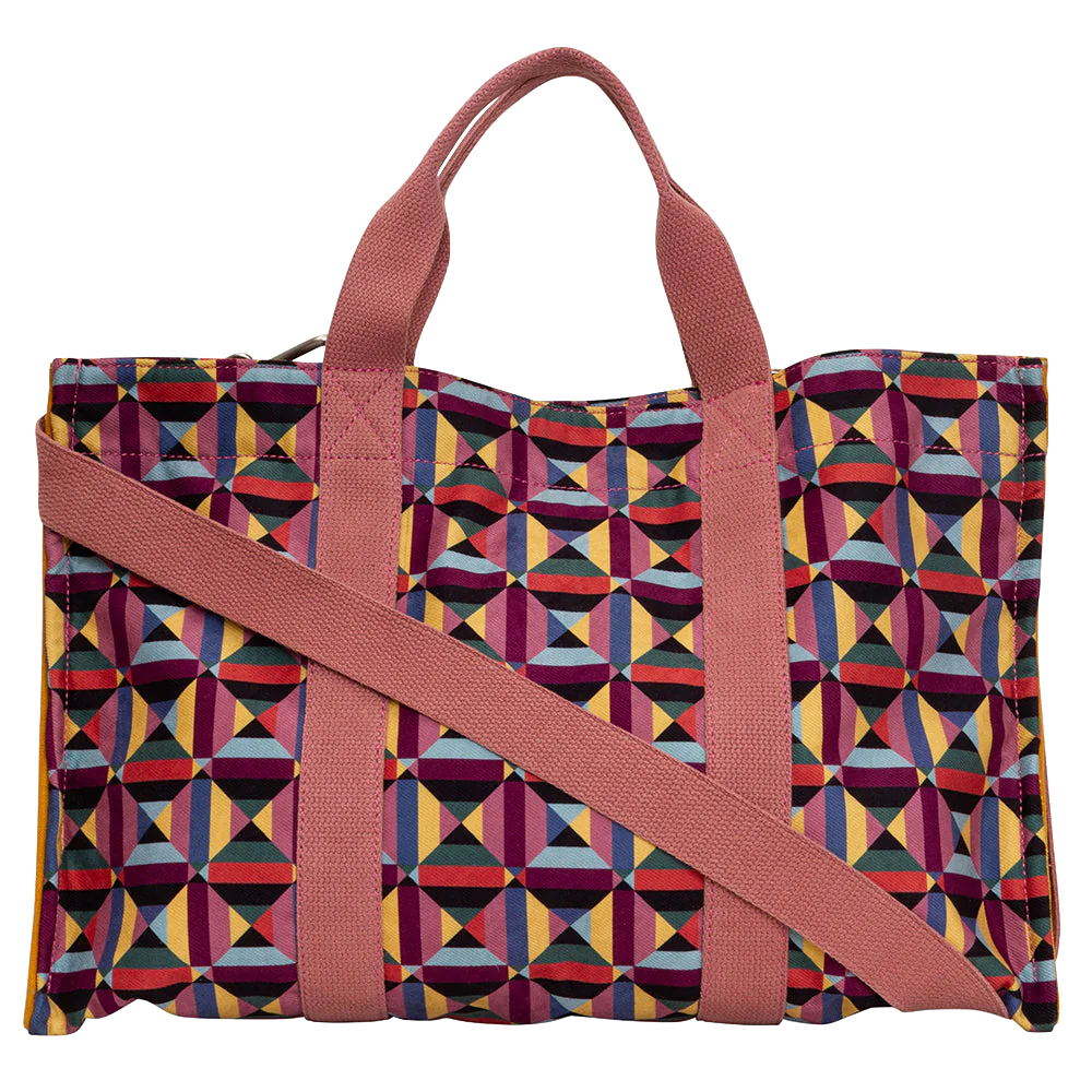 Checkered Colorful Travel Bag