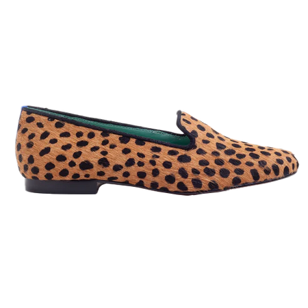 Cheetah Caramel Loafer - Blue Bird Shoes 