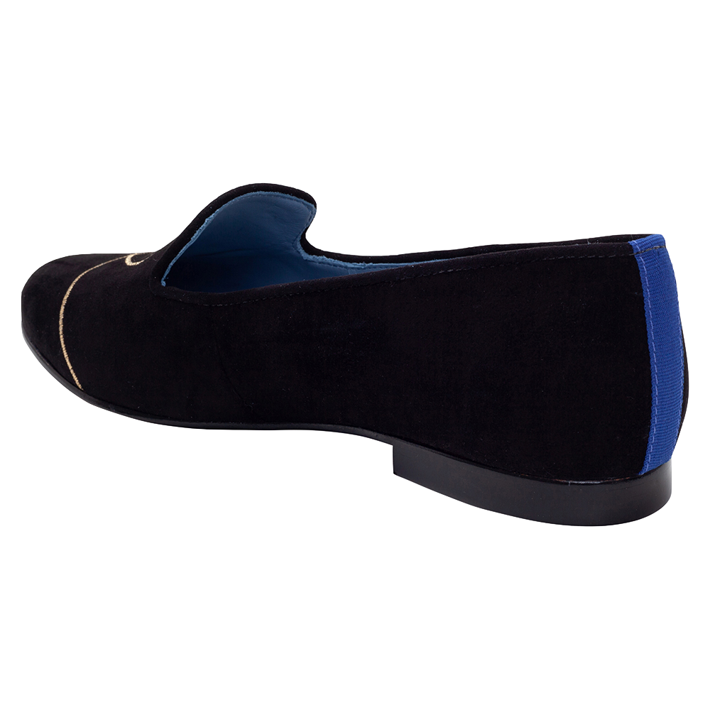 Black Love Loafer - Blue Bird Shoes 