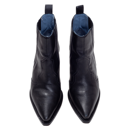 Western Black Boots - Blue Bird Shoes 